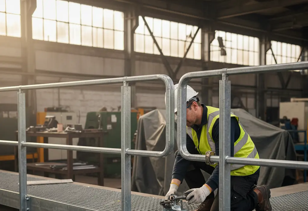 securiser-mezzanine-industrielle-garde-corps